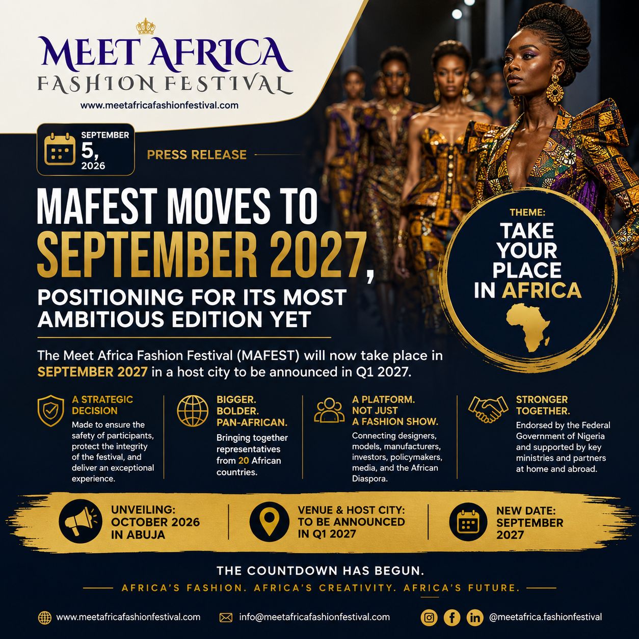 MAFEST Moves to September 2027