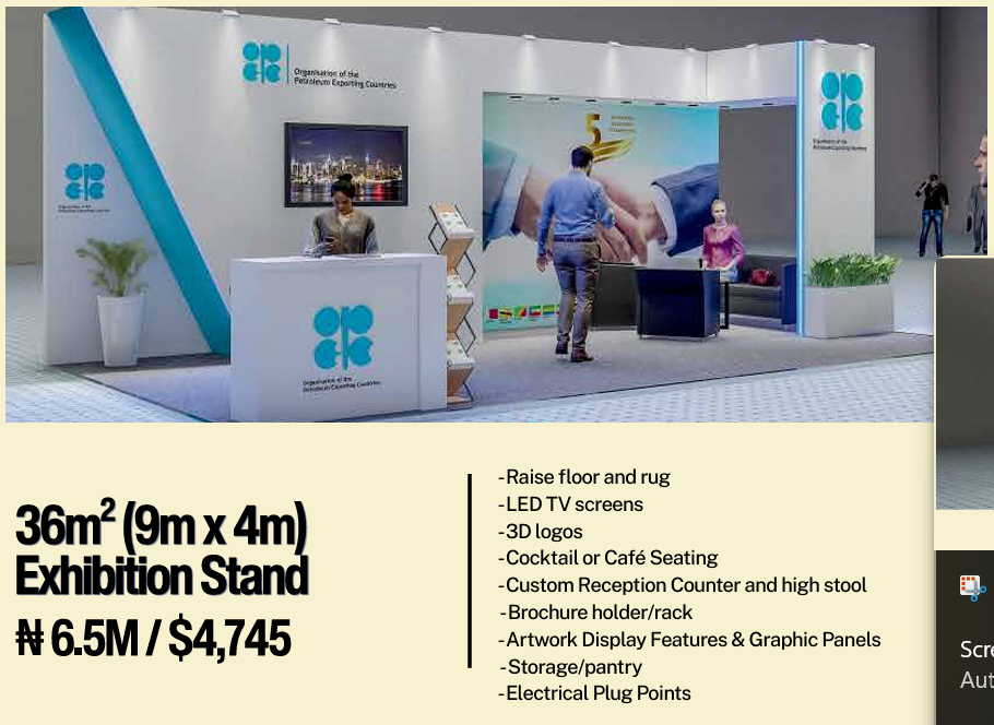 18m² Boutique Alt exhibition stand