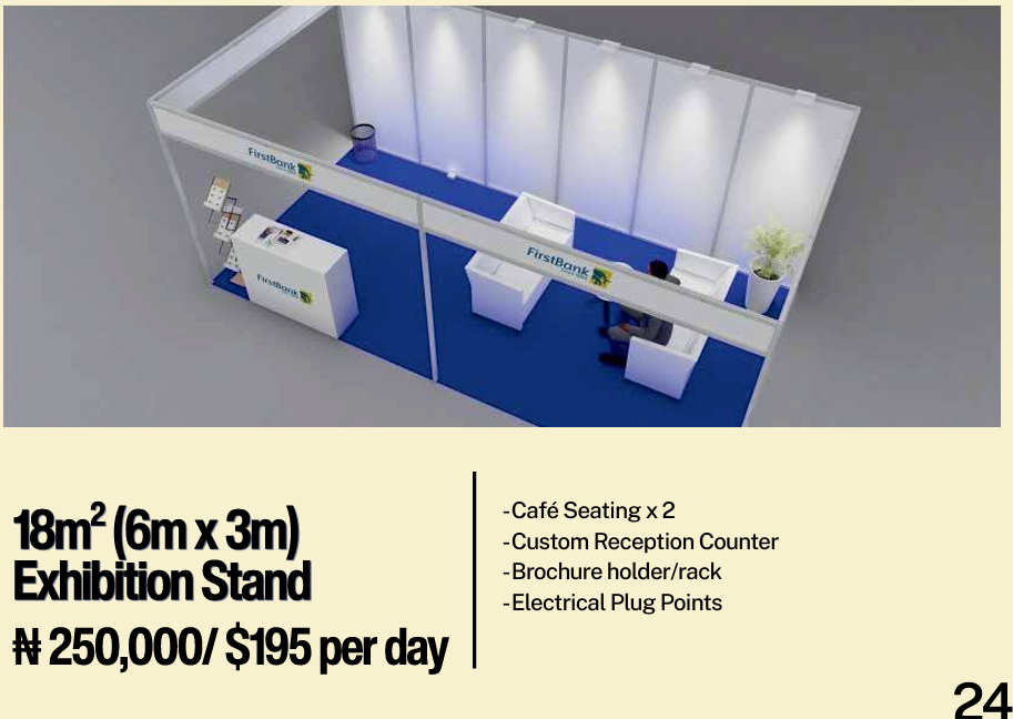 36m² Grand+ exhibition stand