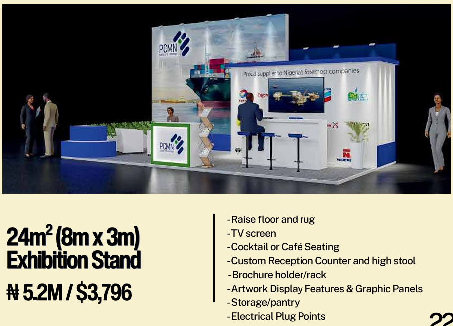 24m² Large exhibition stand