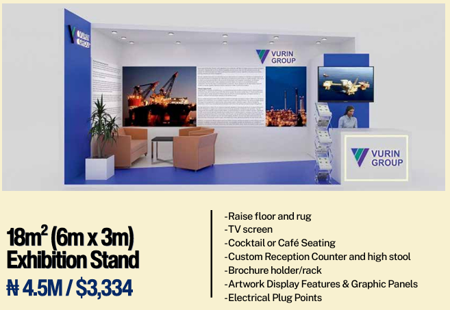9m² Standard exhibition stand