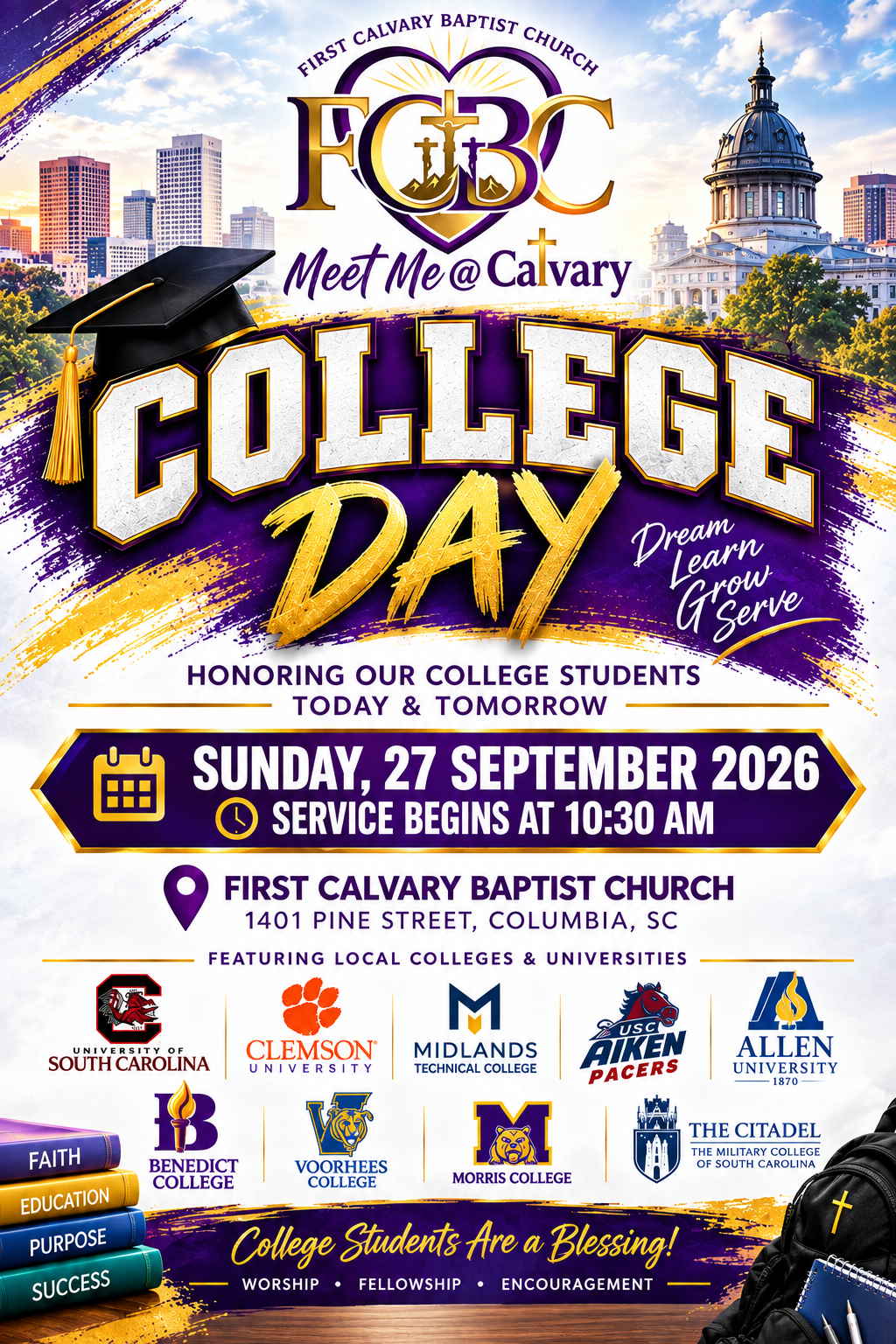 College Day — Honoring Our College Students Today & Tomorrow