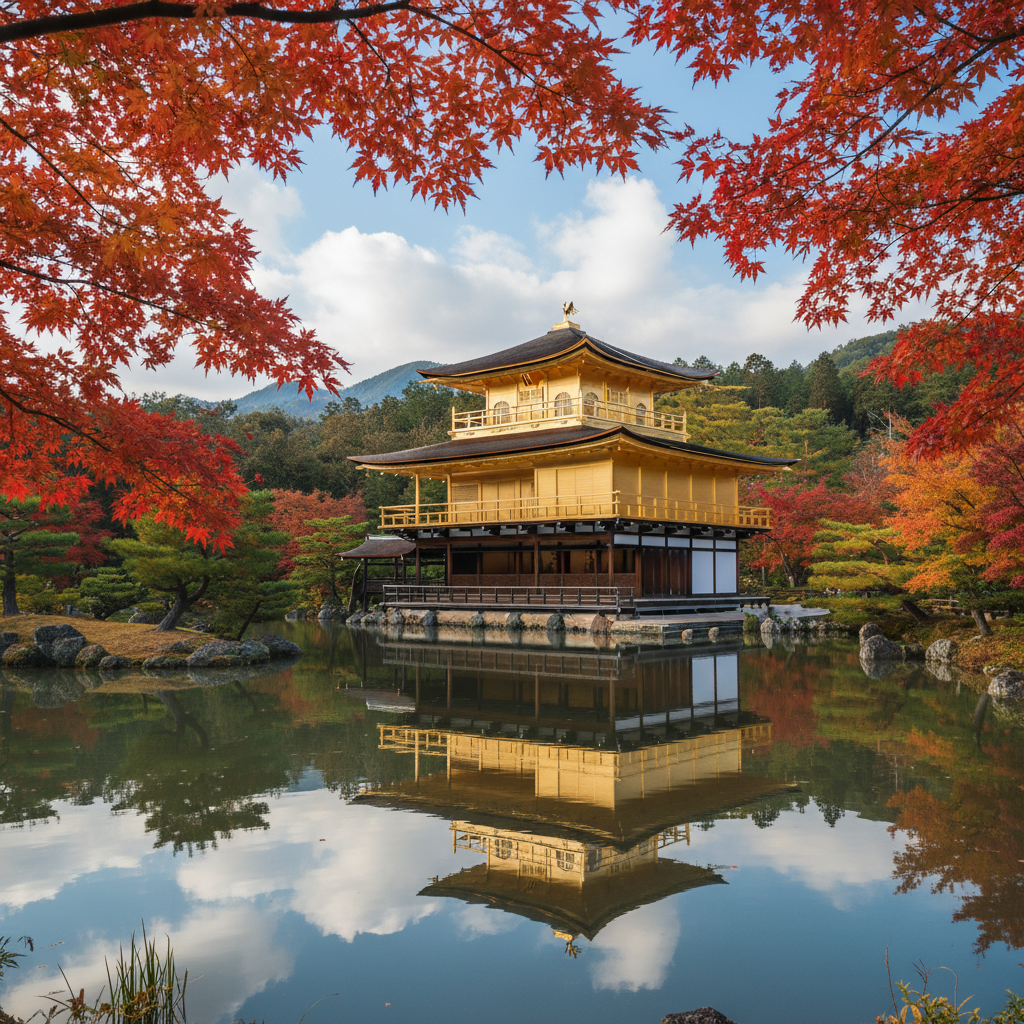 Pabellón Dorado Kinkakuji, Kyoto