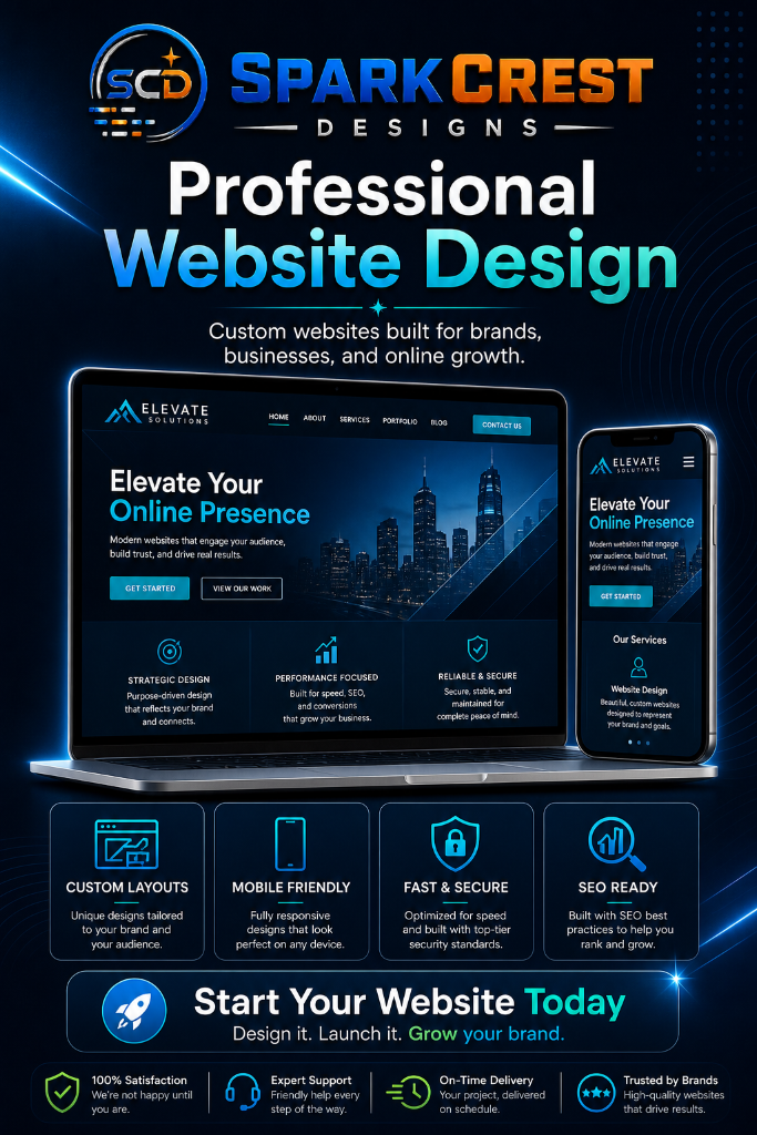 Professional website design services