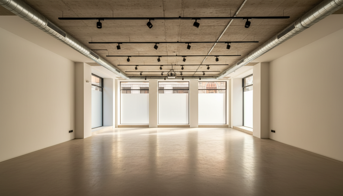 Spazio elegante per temporary store a Milano