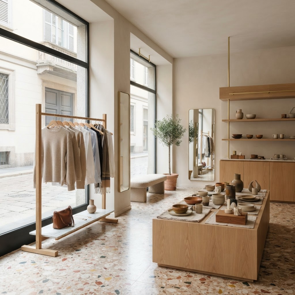 Temporary store condiviso tra brand a Milano