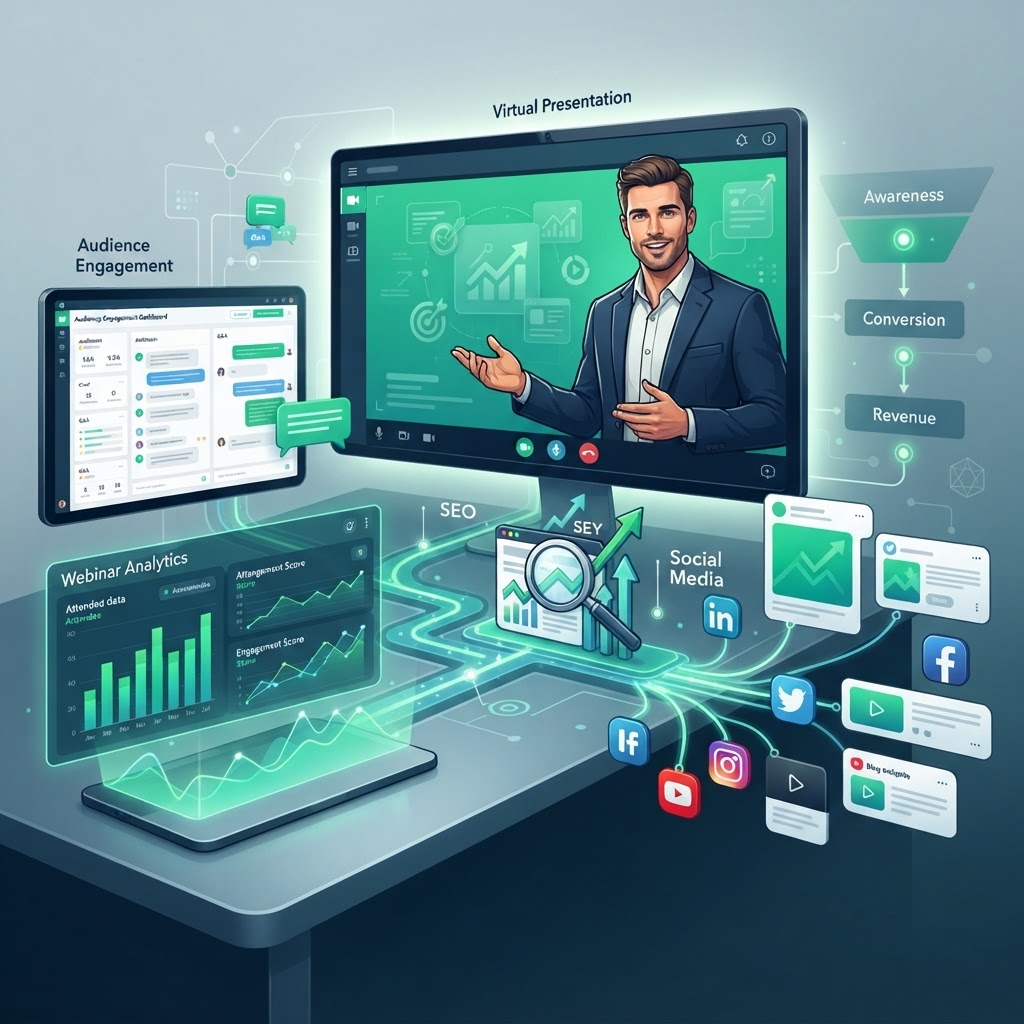 Maximize Your ROI: How to Repurpose Webinar Content for SEO and Social Media