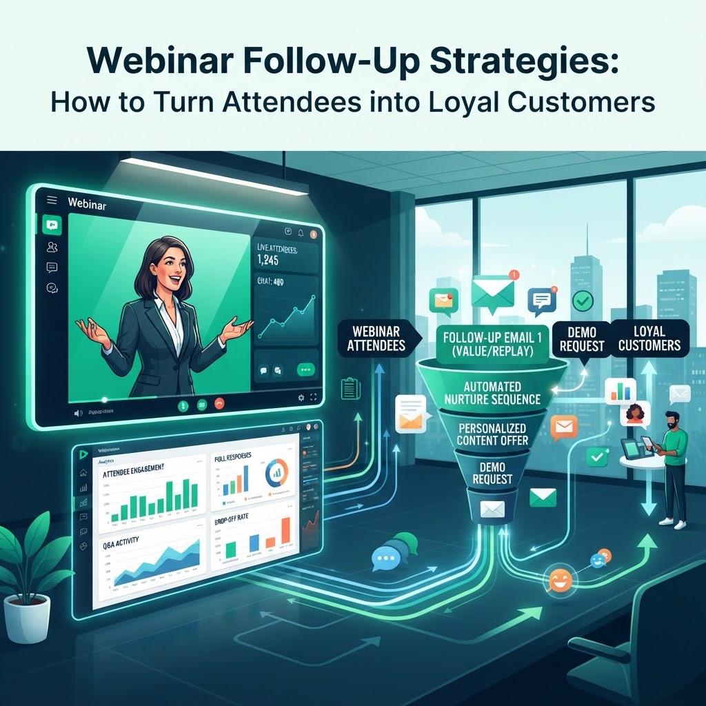 Webinar Follow-Up Strategies: How to Turn Attendees into Loyal Customers