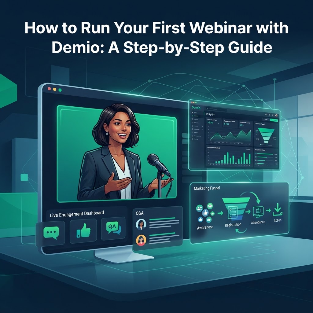 How to Run Your First Webinar with Demio: A Step-by-Step Guide