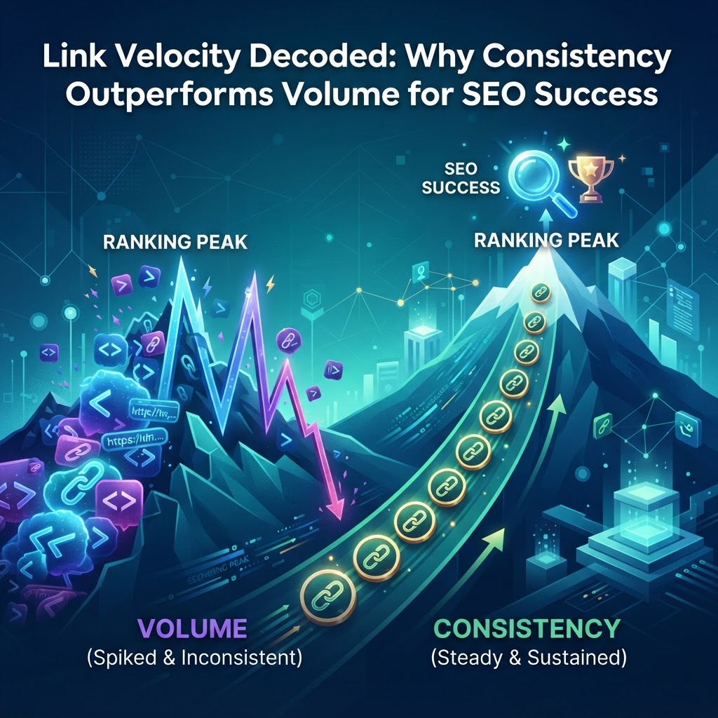 Link Velocity Decoded: Why Consistency Outperforms Volume for SEO Success