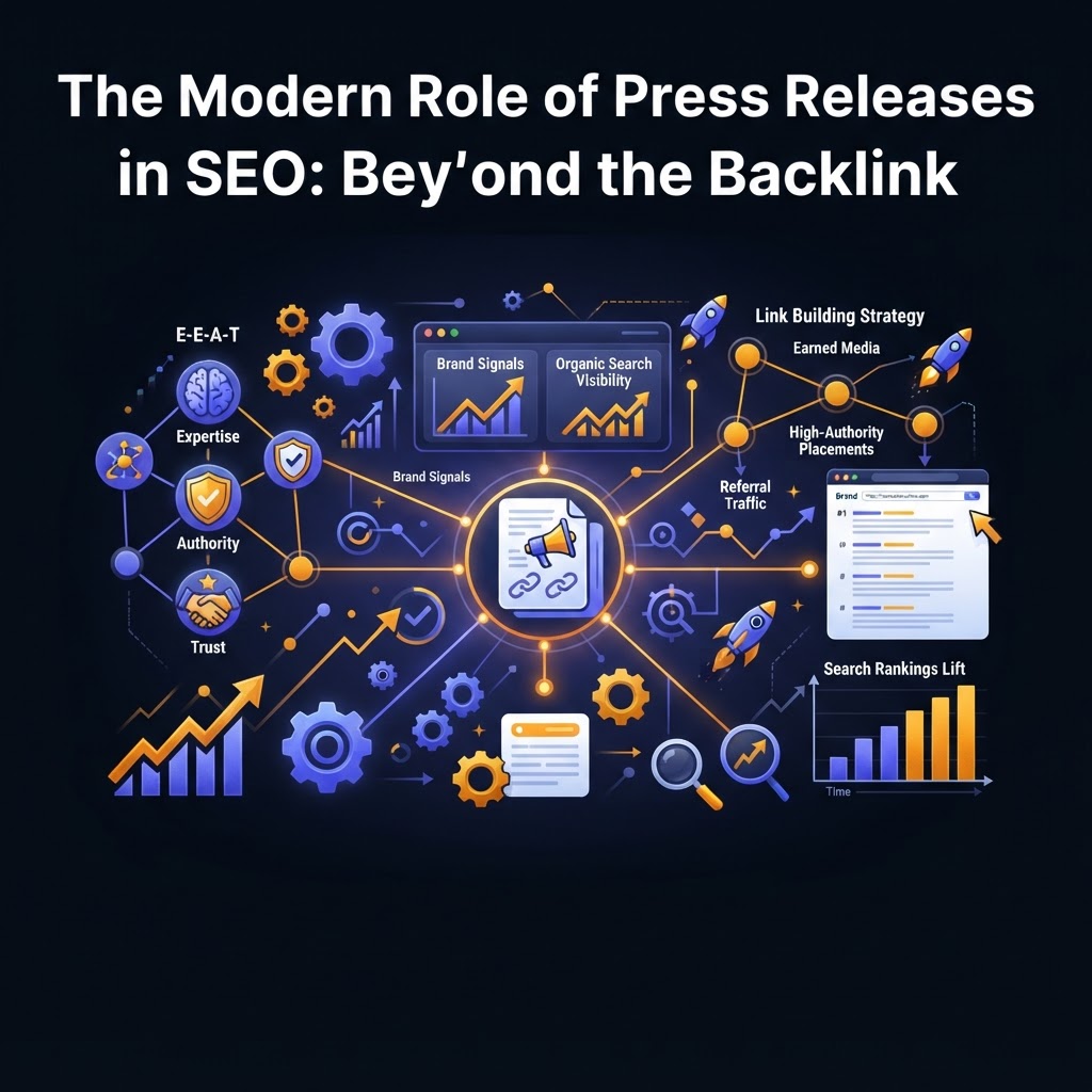 The Modern Role of Press Releases in SEO: Beyond the Backlink