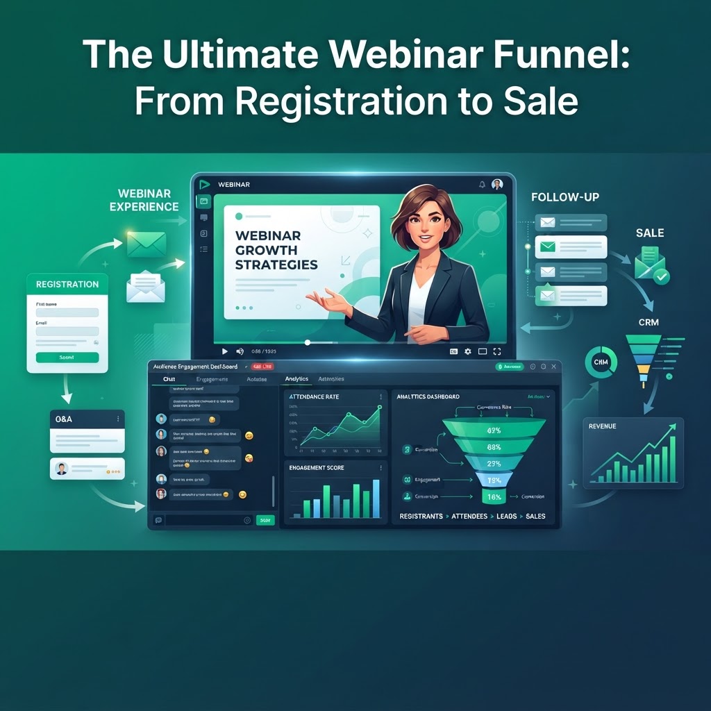 The Ultimate Webinar Funnel: From Registration to Sale with Demio