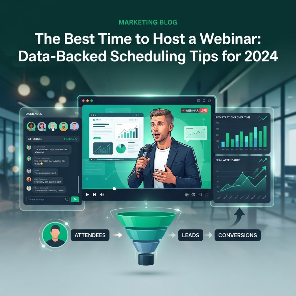 The Best Time to Host a Webinar: Data-Backed Scheduling Tips for 2024