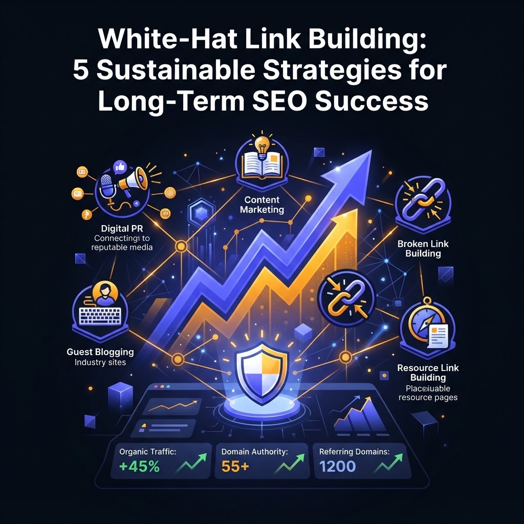 White-Hat Link Building: 5 Sustainable Strategies for Long-Term SEO Success