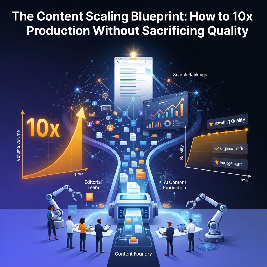 The Content Scaling Blueprint: How to 10x Production Without Sacrificing Quality