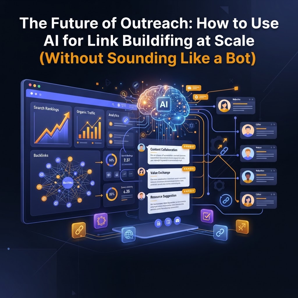 The Future of Outreach: How to Use AI for Link Building at Scale (Without Sounding Like a Bot)