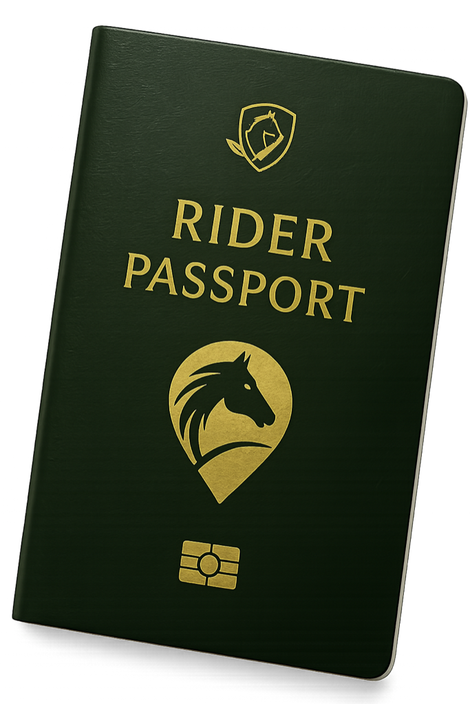 Rider Passport book