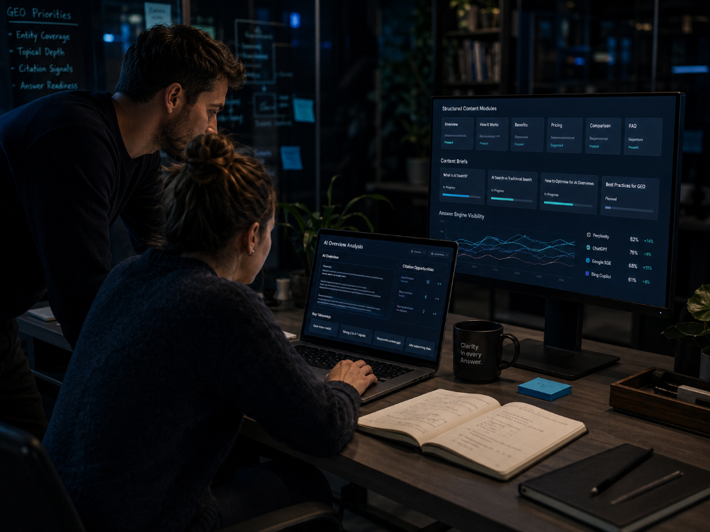 GEO and AI search support