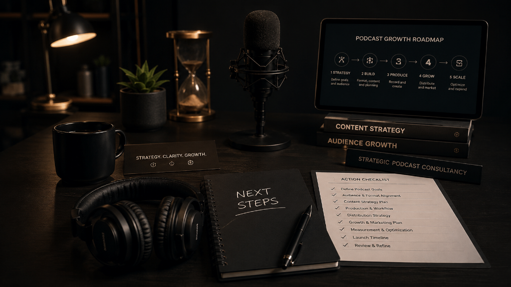 Podcast strategy and positioning