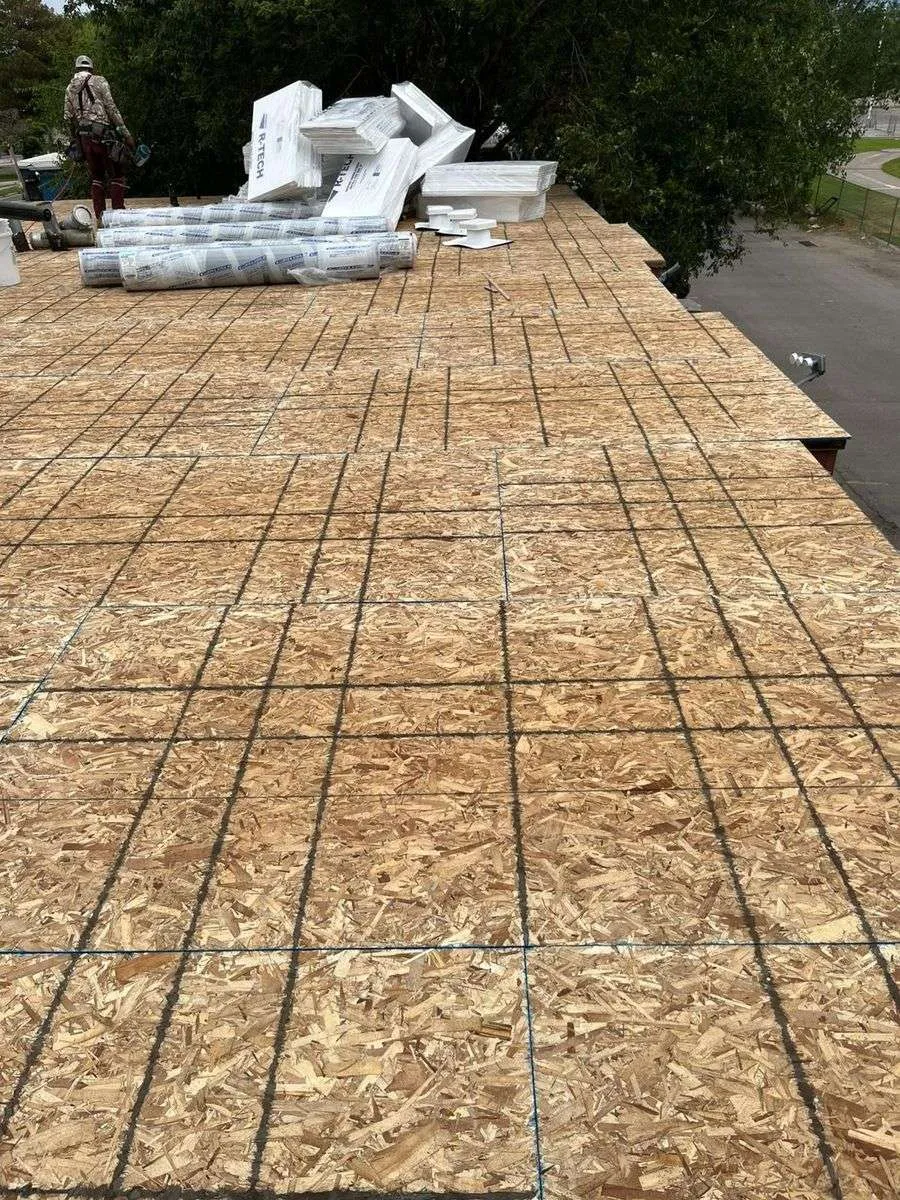 Roof replacement project 3
