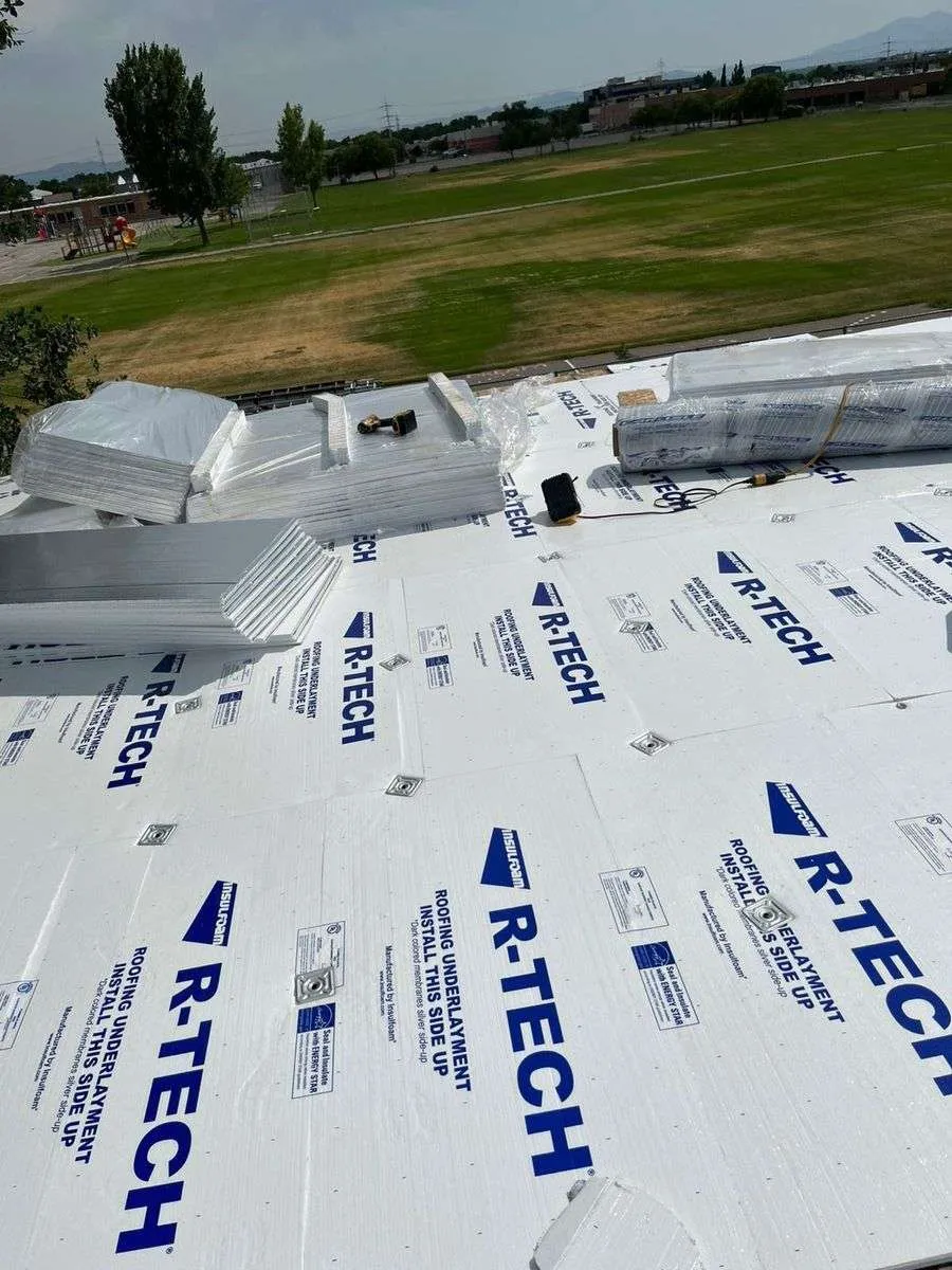 Roof replacement project 5