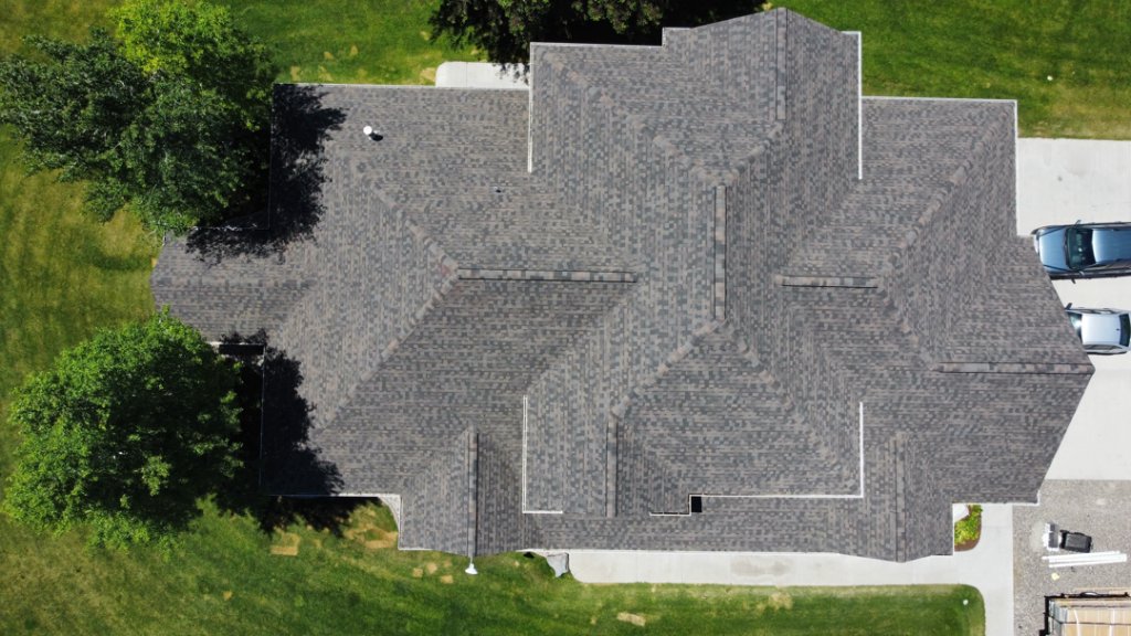 Roof replacement work