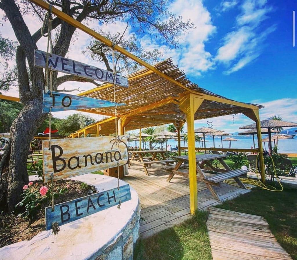 Banana Beach beach, Ammouliani Island