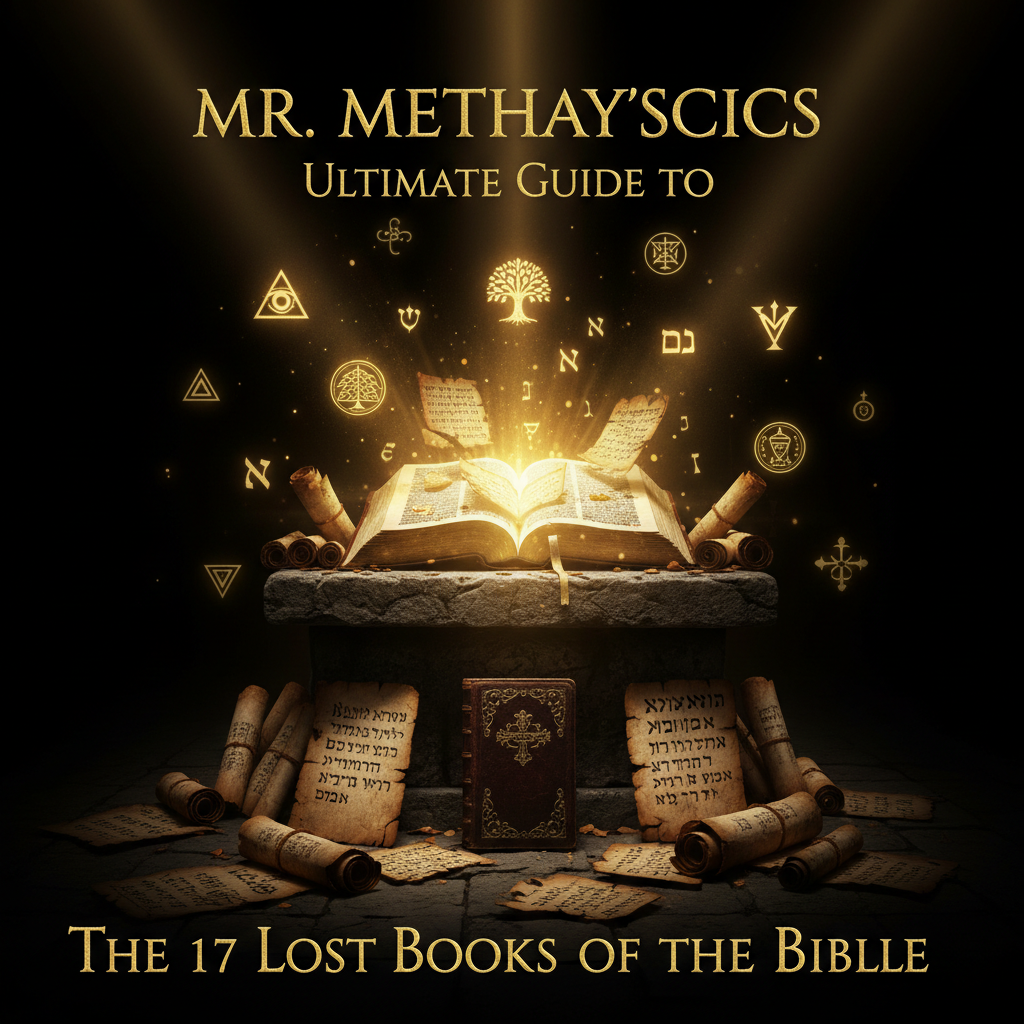 Mr. Metaphysics Ultimate Guide to the 17 Lost Books of the Bible