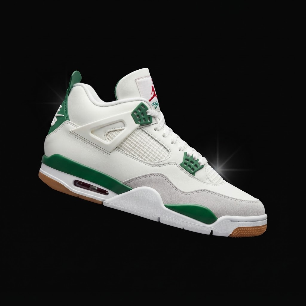 Clean restored sneaker
