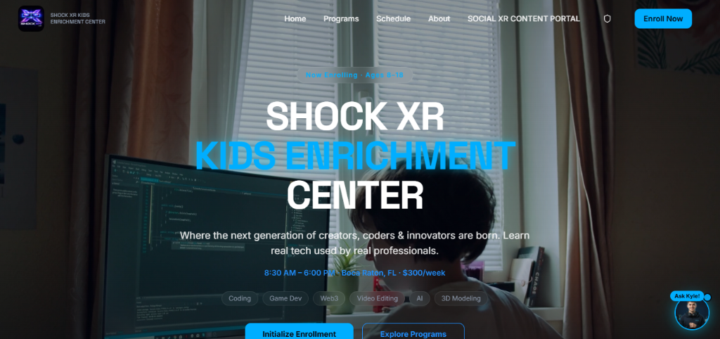 Shock XR Kids Academy