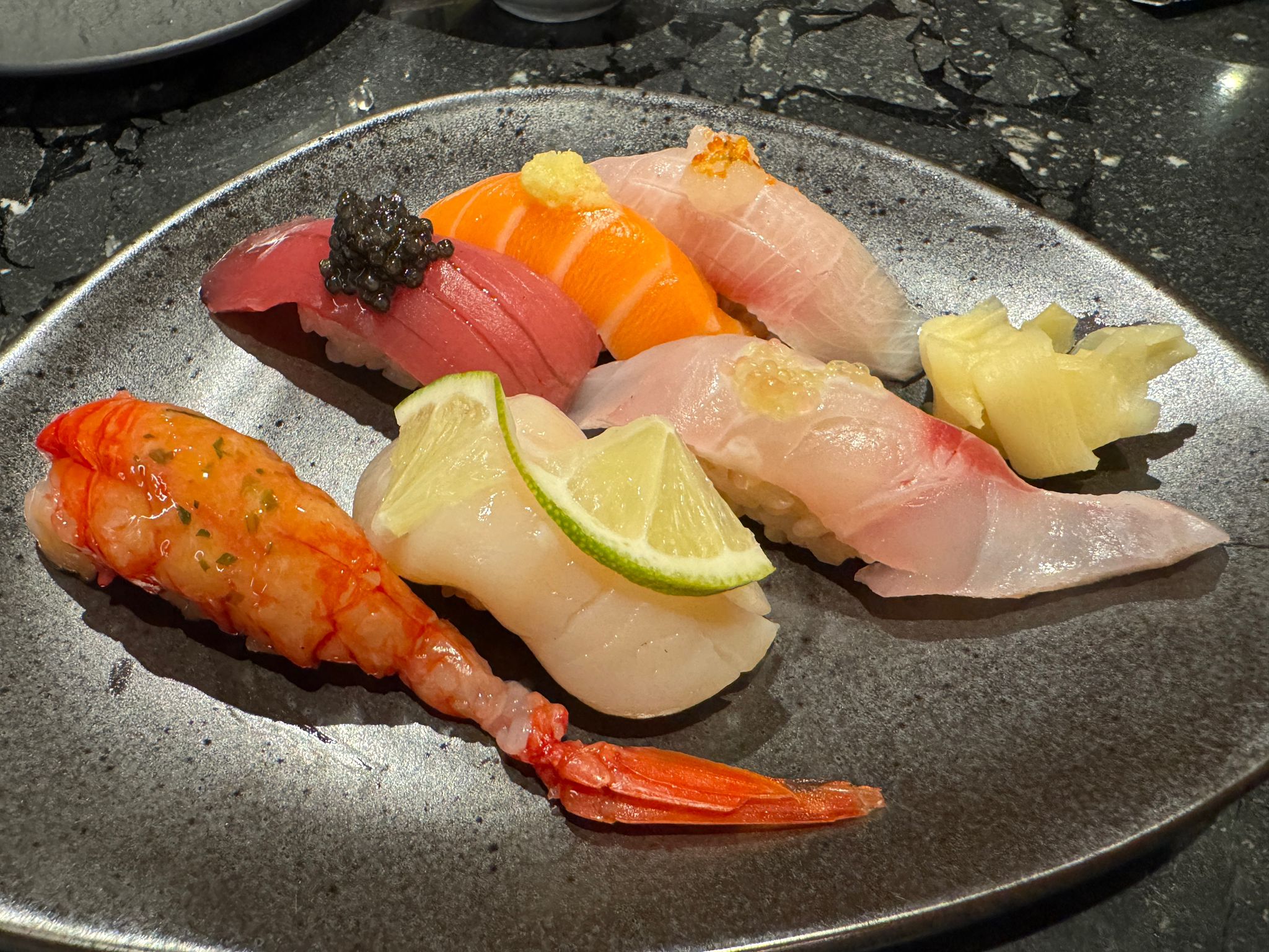 Ein Sushi-Kurs im Gange