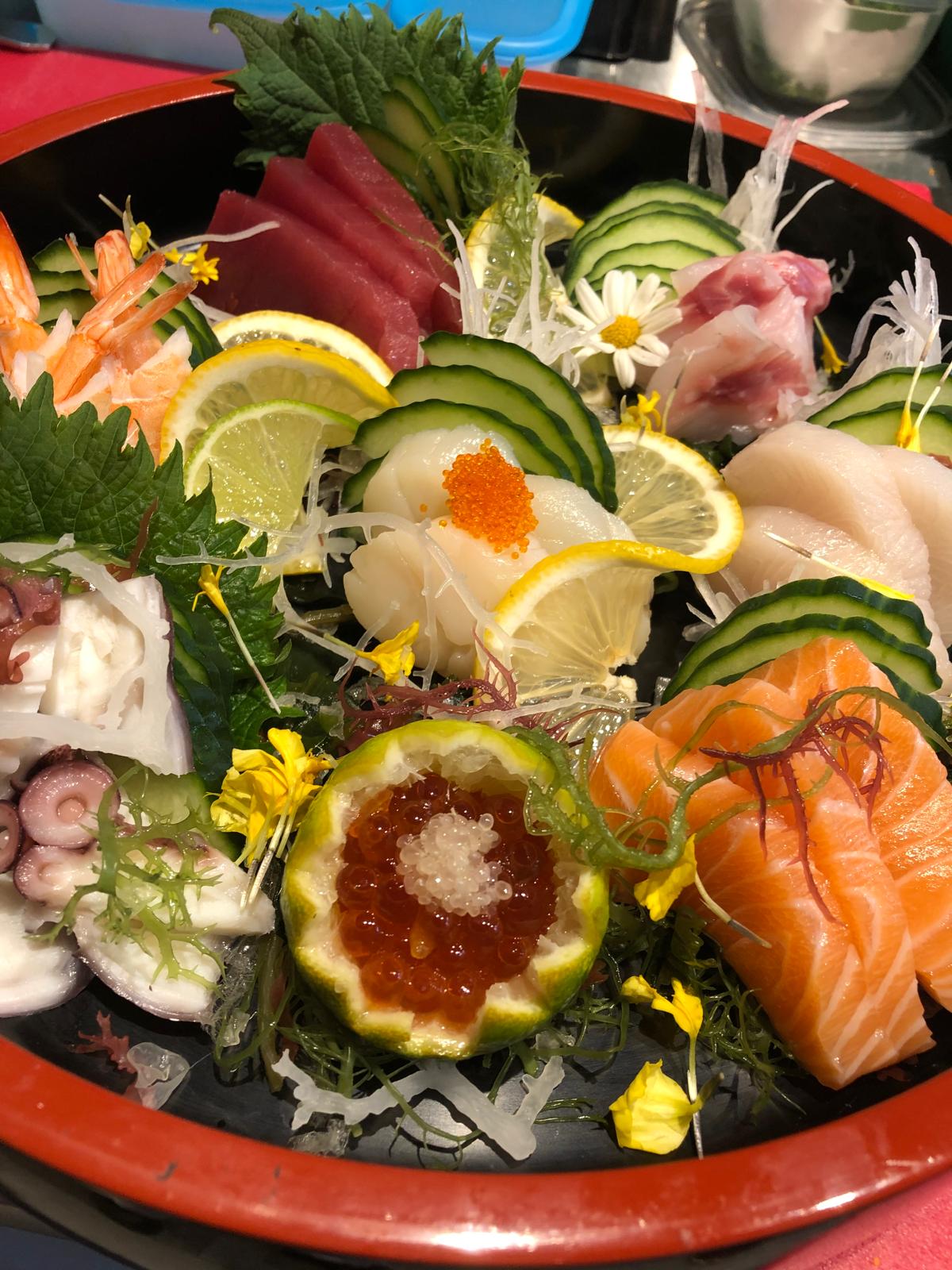 Sushi-Platten