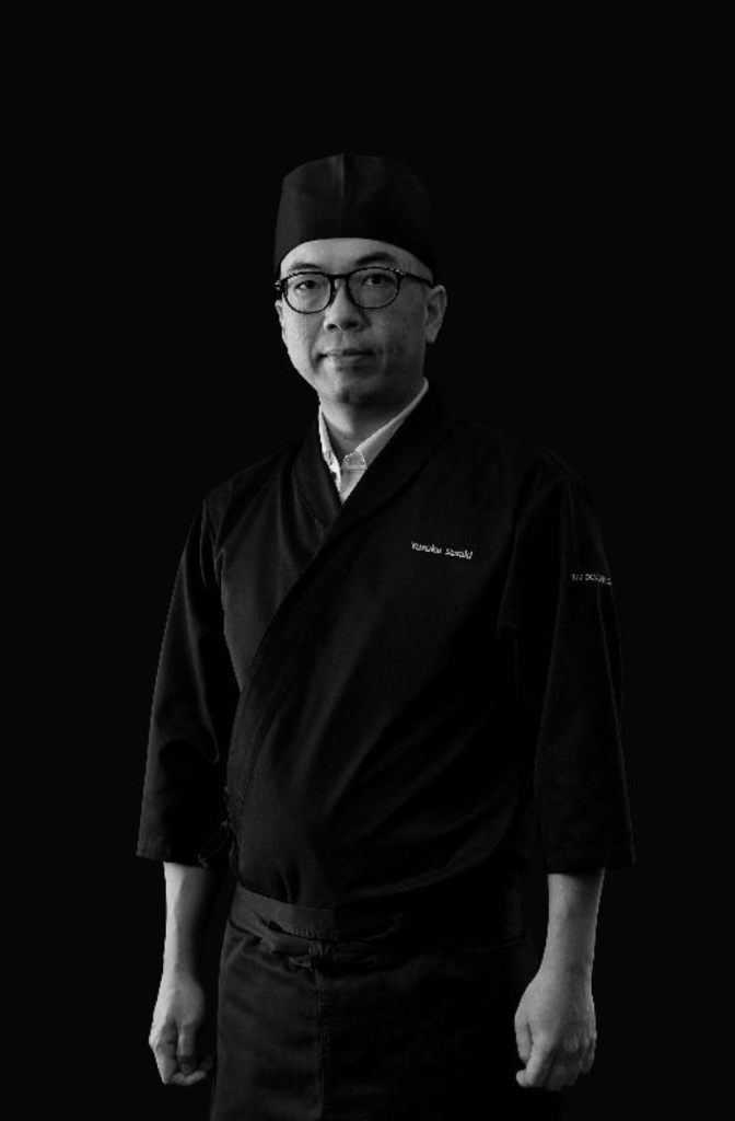 Porträt des Kochs Yusuke Sasaki