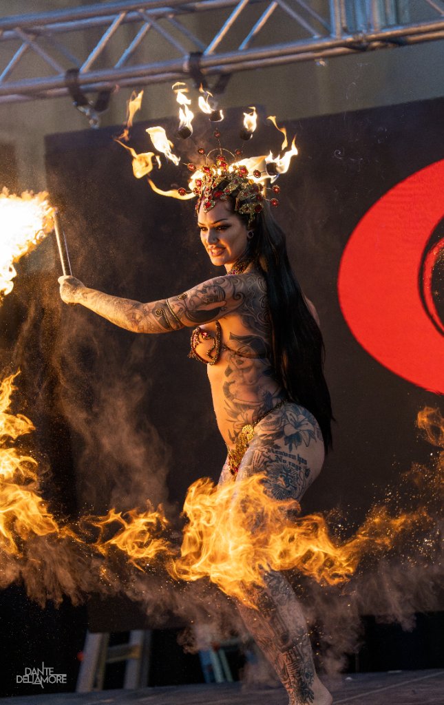 Fire Performer - Torch