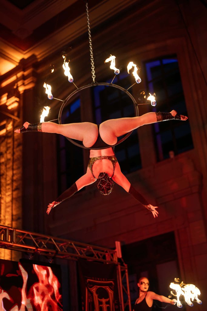 Aerial Hoop Fire Act