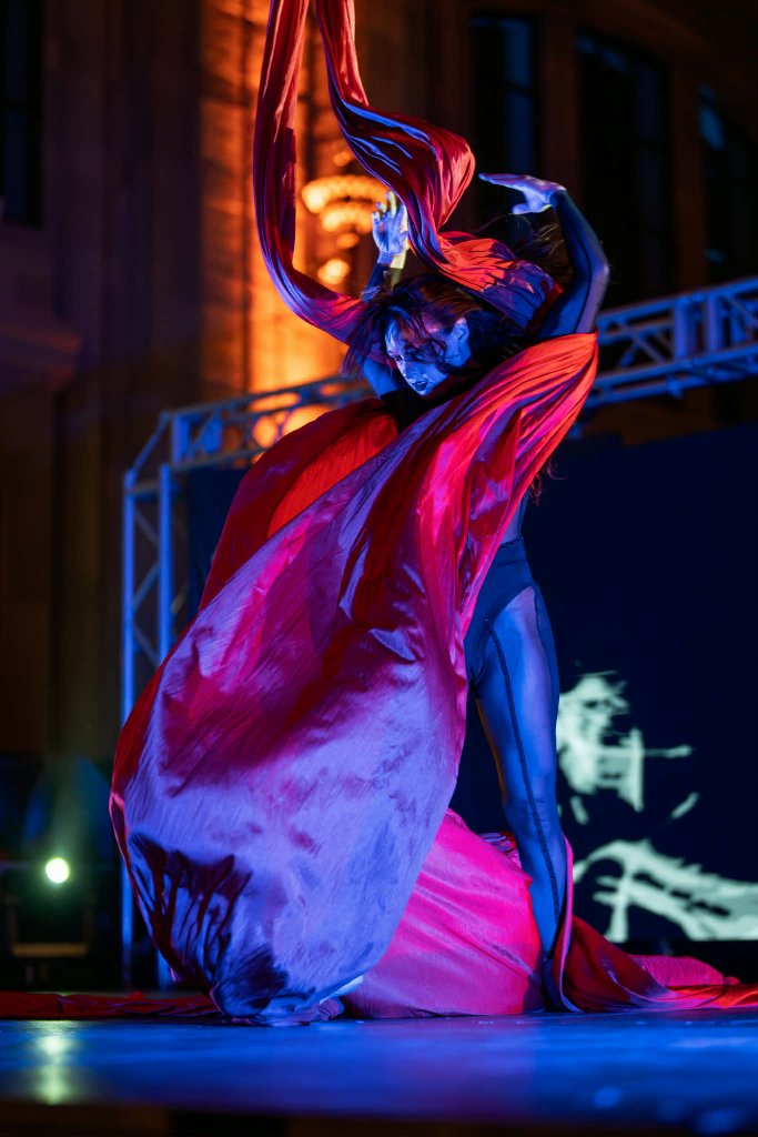 Aerial Silk Performance
