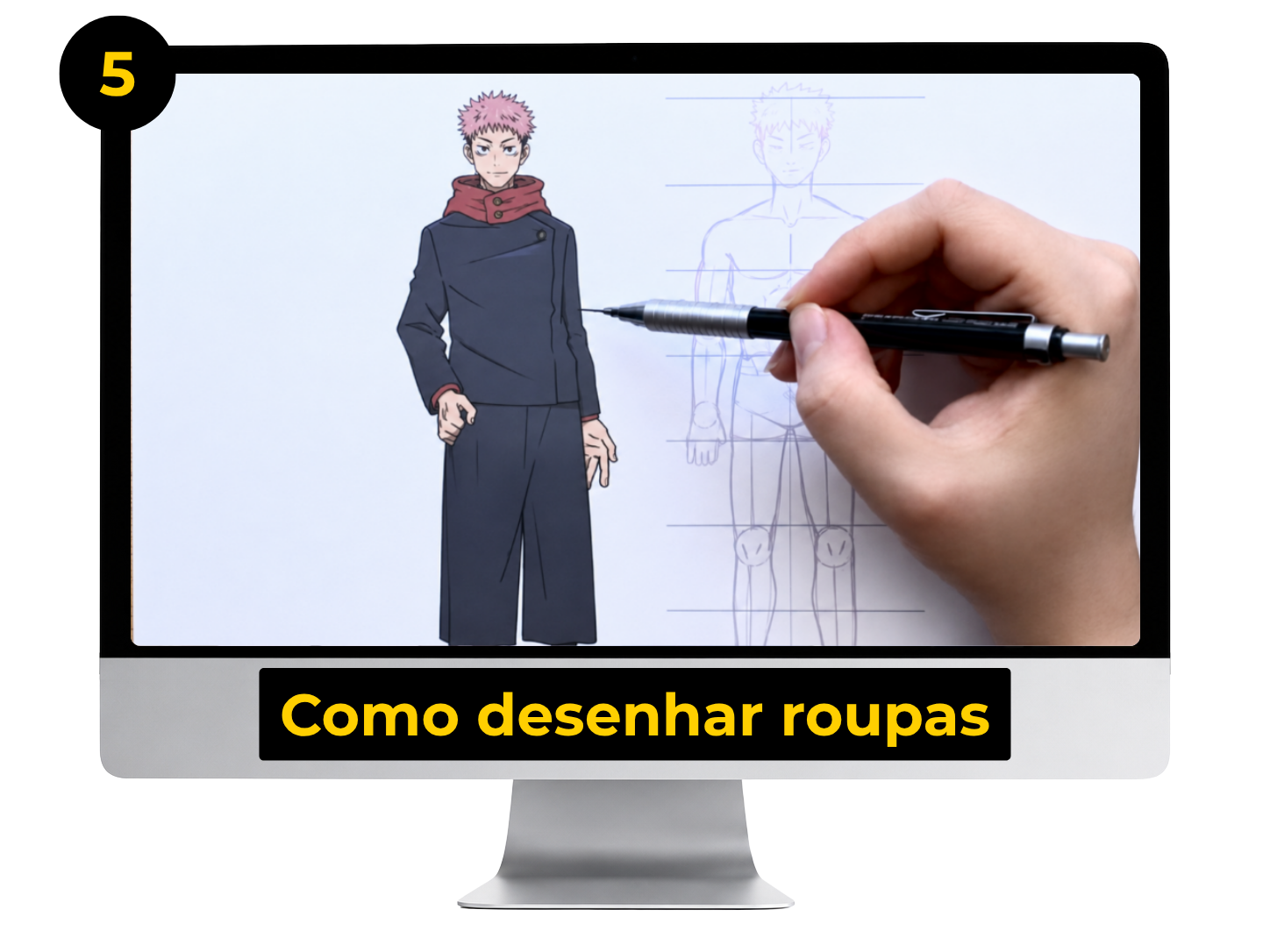 Como desenhar roupas