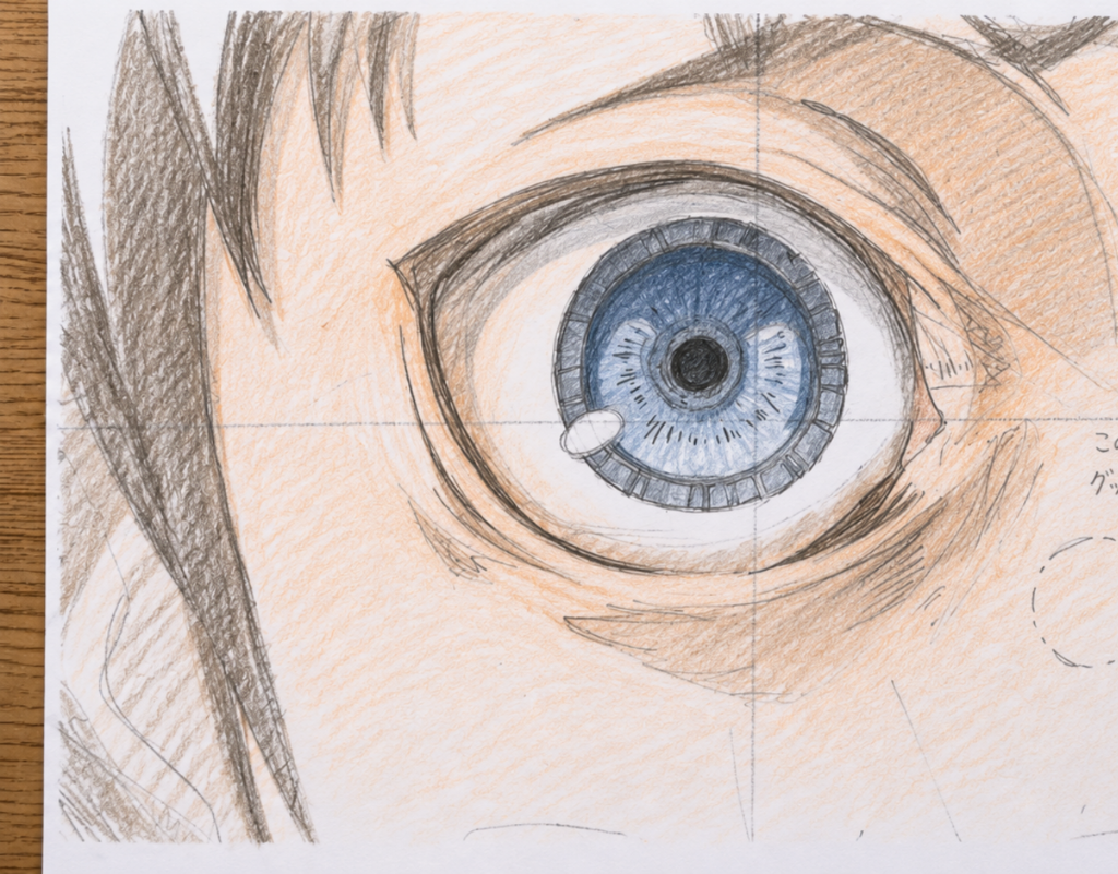 Pintura de olhos