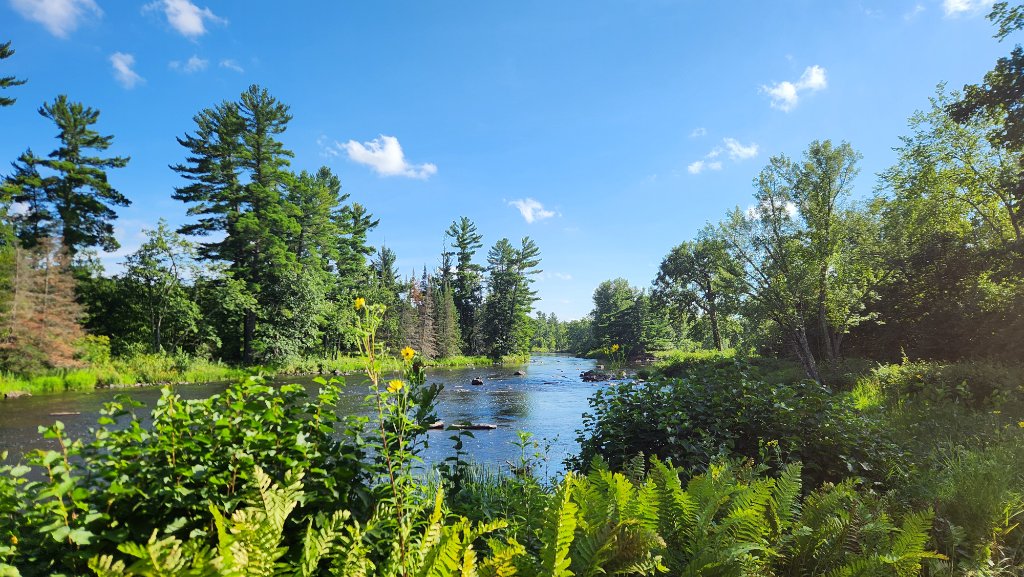 Guided full-day canoe trip on Kettle Slough, St. Croix River, Minnesota and Wisconsin