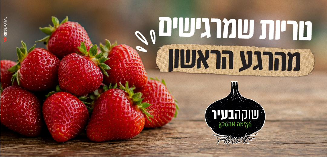 טריות שמרגישים מהרגע הראשון