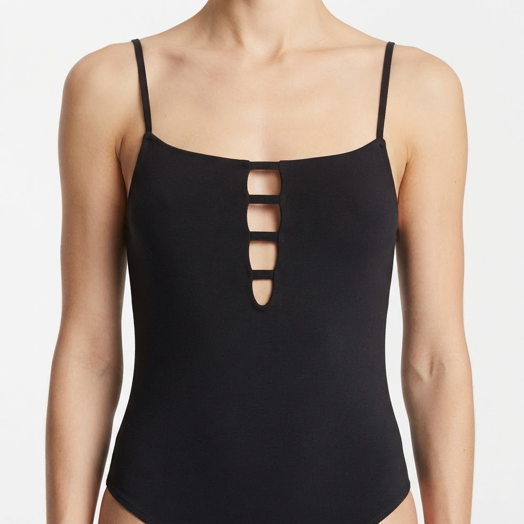 Zara | Body Noir à Découpe