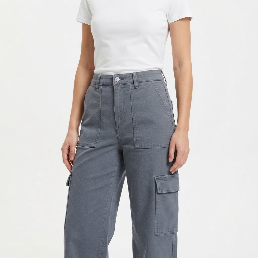Pantalon Cargo Large