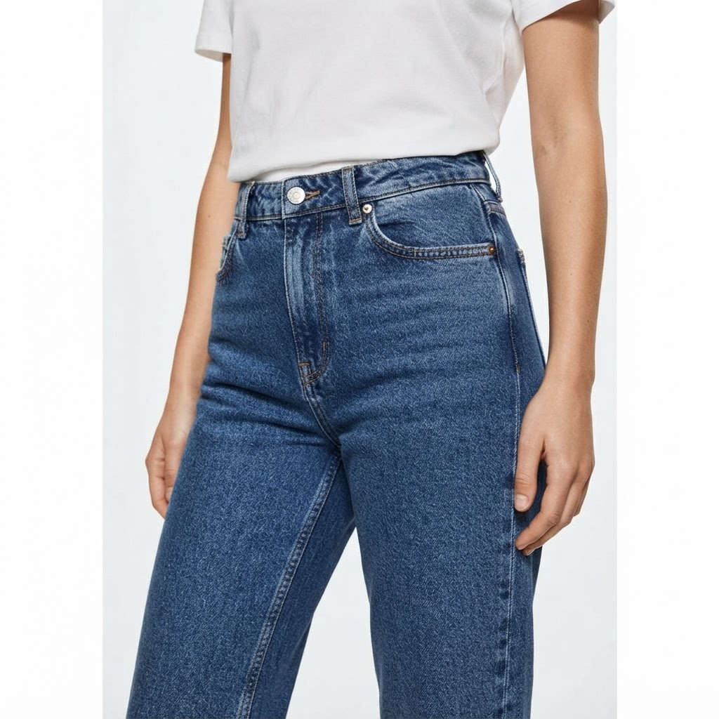 Pull&Bear | Jean Mom Bleu
