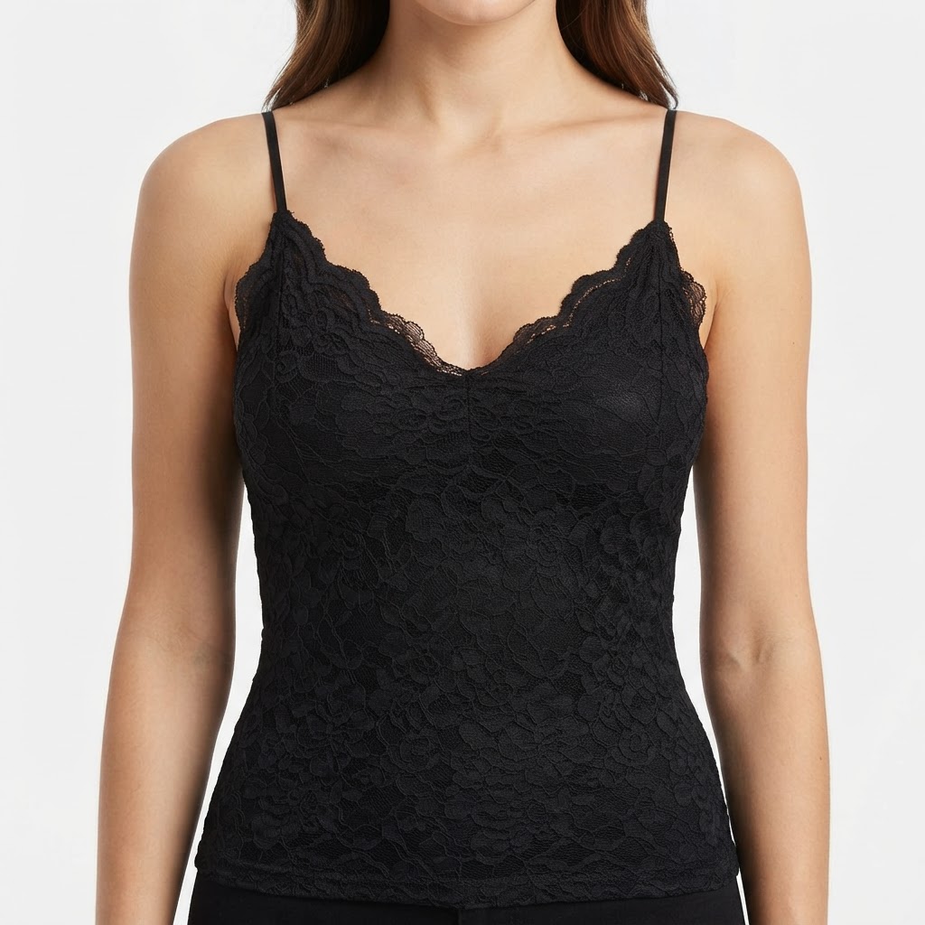 Express | Top Court en Dentelle