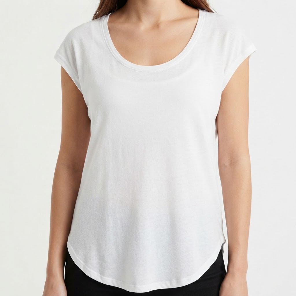 Garage | T-shirt Blanc Col Rond