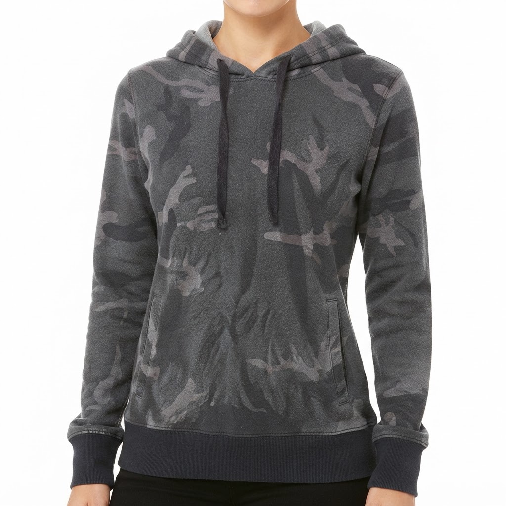 Sweat à Capuche Camouflage