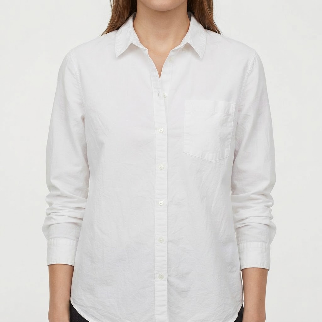 H&M | Chemise Blanche en Coton