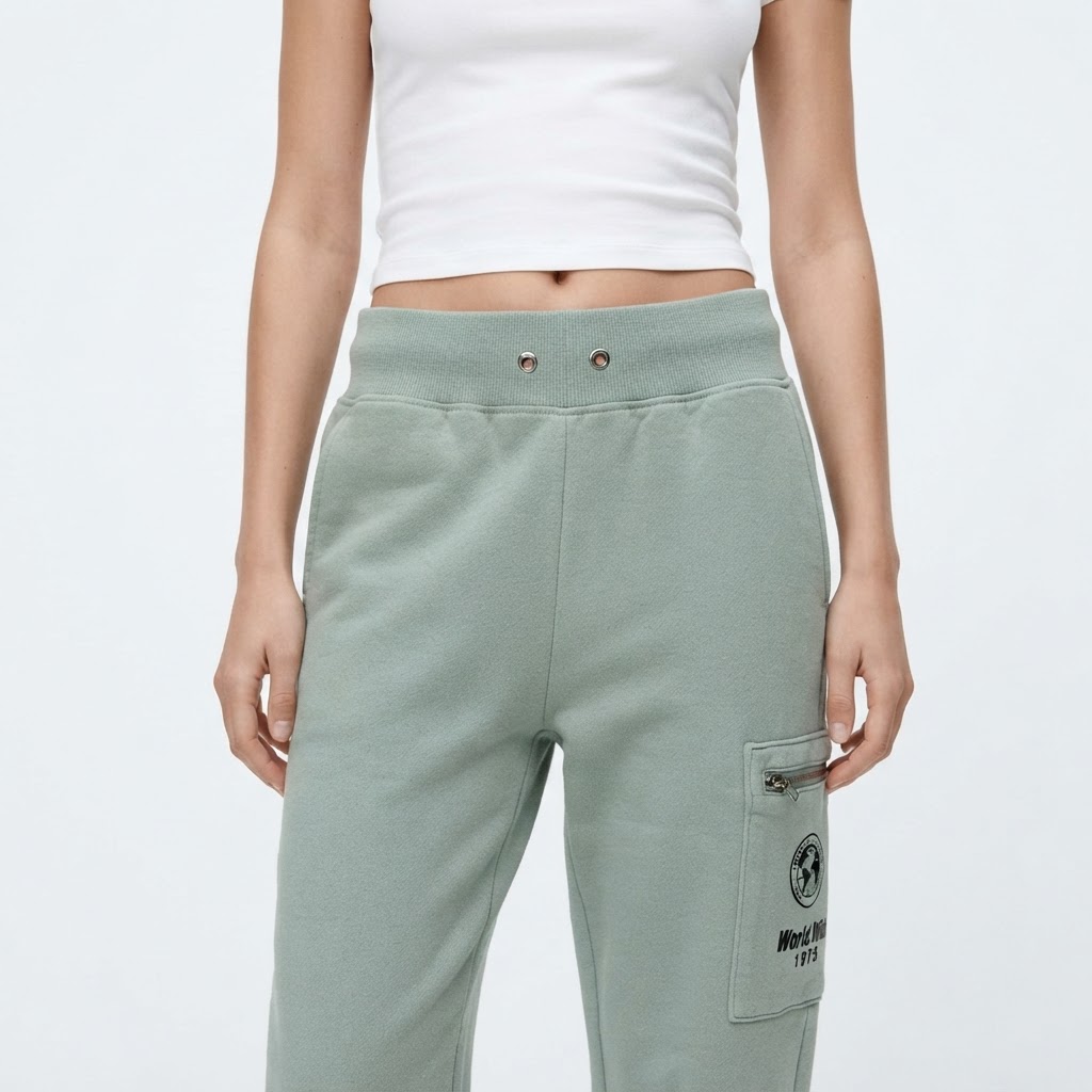 Zara | Jogging Cargo Sage