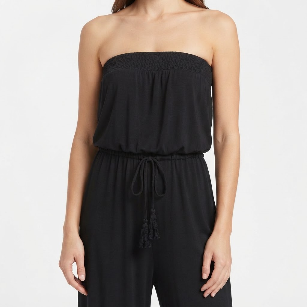 Combinaison Bustier Noire