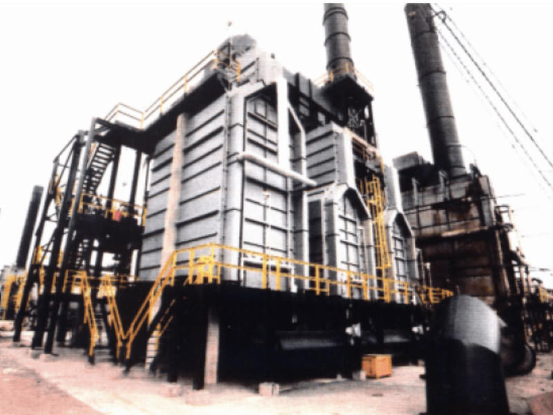 Industrial plant fired heater